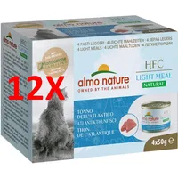 Almo Nature MP Adult Natural Light Meal Atlantikthunfisch 4x50g
