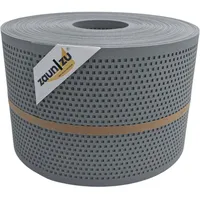 Zaunzu® Doppelstabmattenzaun 50 m Fenstergrau