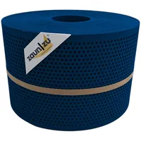 Zaunzu® Doppelstabmattenzaun 50 m Enzianblau/Metall