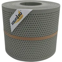 Zaunzu® Doppelstabmattenzaun 2600 x 19 cm Steingrau