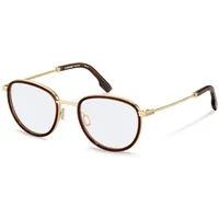 Rodenstock Brillengestell (Model R8034) für Herren, Rounded, gefertigt aus