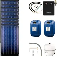 Buderus Logaplus Solaranlage S97 8x SKN-AD, HE-Pumpe, 18,96m2, W