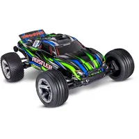 TRAXXAS RC-Buggy Rustler 2WD RTR grün 1:10