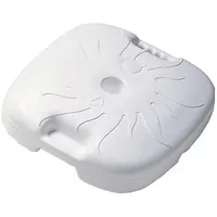 PROGARDEN Sonnenschirm Sockel 18 L white 44x44x12cm
