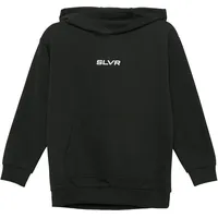 S.Oliver Junior Hoodie, mit Kapuze, schwarz