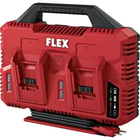 Flex Doppel-Schnellladegerät 12/18 V CA SP 2x 12/18