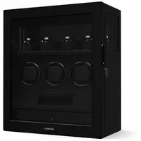 Klarstein SecureTouch Uhrenbeweger 3+4 Uhren Mabuchi Motor Klavierlack 41