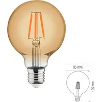 Aigostar 20W E27 Filament Retro Vintage Nostalgie Leuchtmittel in