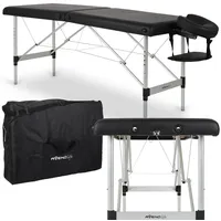 Aga24 Habys Aluminium Massageliege Schwarz