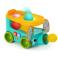 Bright Starts Pop & Roll Safari Bus Ballspielzeug, Elefanten
