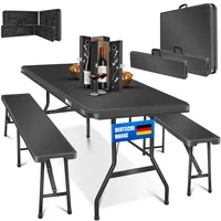 Kesser KESSER® Bierzeltgarnitur 3-teilig Set Tisch & 2x Bank