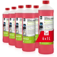 Höfer Chemie 6x 1 L Universal Entkalker mit Farbindikator