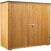 Wiltec Gartenhaus mit Doppeltür 136 x 58 x cm