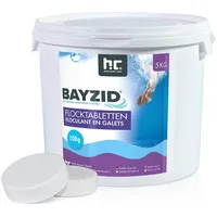 BAYZID® 5 kg Flocktabletten für Pools in Eimer