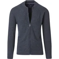 CasaModa Strickjacke in Blau XXL