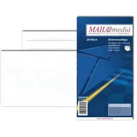 MAILmedia Briefumschlag kompakt, ohne Fenster, SK, 75 g/qm, weiß
