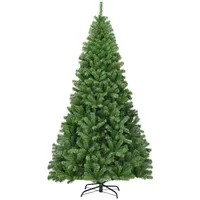 Costway Künstlicher Weihnachtsbaum Grün 225 cm