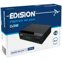 Edision Proton S2 Plus Full HD Satelliten Receiver FTA,