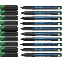 Schneider Maxx 224 M Universal-Marker (permanent, Cap-Off-Ink, nachfüllbar, 1,0
