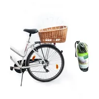 Aumüller Fahrrad-Tierkorb mit Halter + Schutzhaube - Gepäckträgermontage