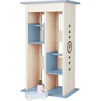 Rülke Holzspielzeug Lift zum Parkhaus | blau | ab