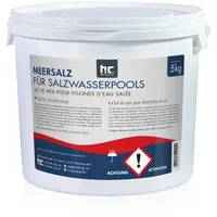 Höfer Chemie 1x 5 kg Meersalz für Salzwasserpools /