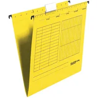 Falken Hängemappe 11287786 seitlich offen gelb 5 St./Pack.