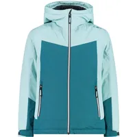 CMP Kinder G Jacket FIX Hood teal 128