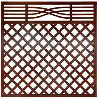 Andrewex Rankgitter 180 x 180 cm Braun/Holz