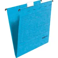 Falken Hängemappe UniReg, 230g/m2-Kraftkarton, seitlich offen blau
