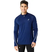Asics Road Lite-Show Half-Zip Herren blau - M