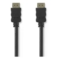 Nedis 3m Highspeed ​​HDMI Kabel mit Ethernet Schwarz, 3.00