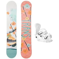 TRANS Damen Snowboard Premium Wood 143 cm Orange +