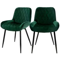 ML DESIGN modern liv 2er Set Esszimmerstühle Wohnzimmerstühle Küchenstuhl