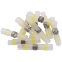 McPower Lötverbinder, 6mm, gelbe Markierung, 4,0-6,0mm2 Kabel, 10er-Pack