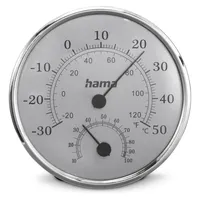 Hama Saipan Thermometer silber