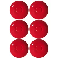 Ritzenhoff & Breker Doppio Kaffeeuntertassen 6er Set Rot