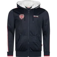 Lonsdale Herren Trainingsjacke mit Kapuze normale Passform STRATHMORE