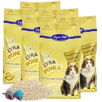 Lyra Pet 15 kg Lyra Pet® Tofu Katzenstreu klumpend