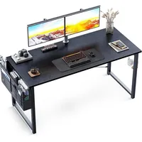 Luxuskollektion ODK Schreibtisch Schwarz 120×50×74cm Bürotisch Arbeitszimmer Holz PC