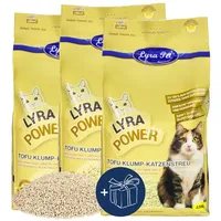 Lyra Pet 7,5 kg Lyra Pet® Tofu Katzenstreu klumpend