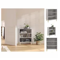 VidaXL Sideboard Betongrau 57x35x70 cm Holzwerkstoff