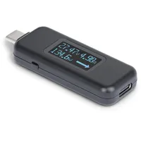Startech StarTech.com USB-C Power Tester, Bi-Directional Digital Voltage/Current -