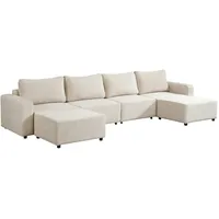 Home Deluxe Modulares Schlafsofa VINA XXL, - inkl. Stauraum