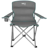 NILS CAMP Campingstuhl Nils Camp NC3079 grau|grün No Size