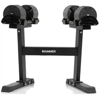 Hammer Smartlock Hantel Set 64kg - Black - 64