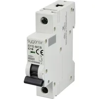 Sygonix SY-6440982 SYG-MCB 1P/C16/6KA Leitungsschutzschalter 1polig 16 A 240