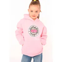 Zwilling Zwillingsherz Hoodie "Kelly" in Rosa - 110/116