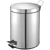Proregal Runder Tretabfallsammler mit herausnehmbaren Kunststoff-Inneneimer | 5 Liter,
