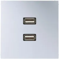 Jung Multimedia-Anschluss alu MA AL 1153